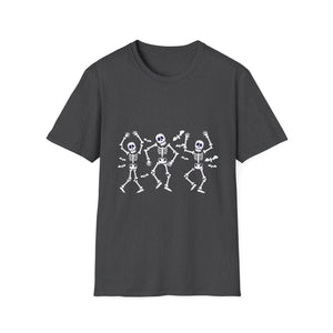 Dancing Skeletons T-Shirt — Cute Halloween Skeleton Dance Tee
