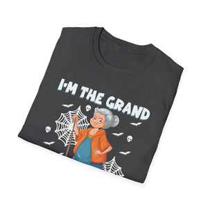 Halloween I'm The Grandma Grandma Halloween T-Shirt Unisex Softstyle T-Shirt