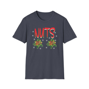 Chest Nuts Christmas1 Funny Couples Christmas Chestnuts Unisex T-Shirt