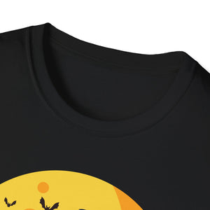 Cute Witch Unicorn Halloween Pumpkin Girls Women Halloween Tee