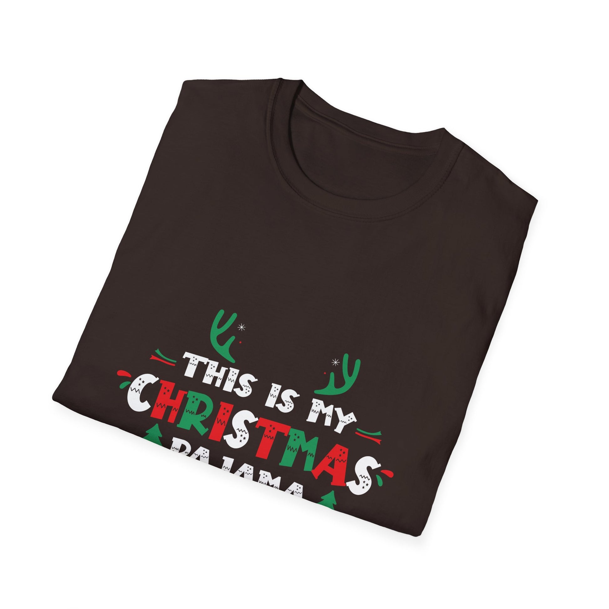 Christmas Pajama Shirt Tee — "This Is My Christmas Pajama Shirt" Holiday T-Shirt