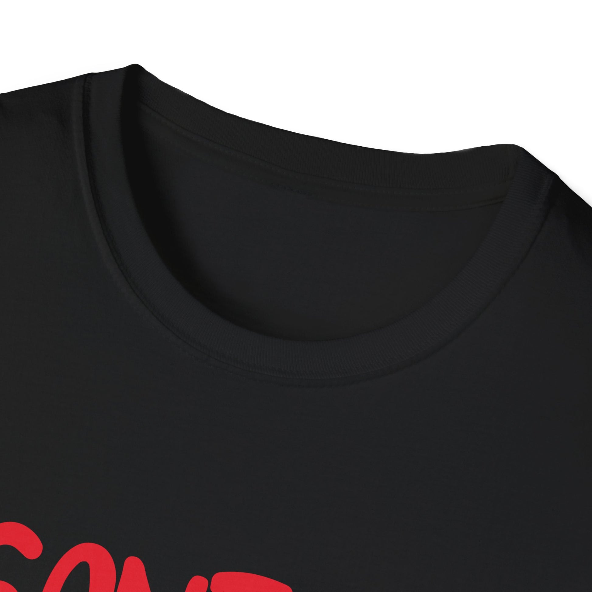 Santa's Favorite T-Shirt — Funny Christmas Tee with Santa in Chimney