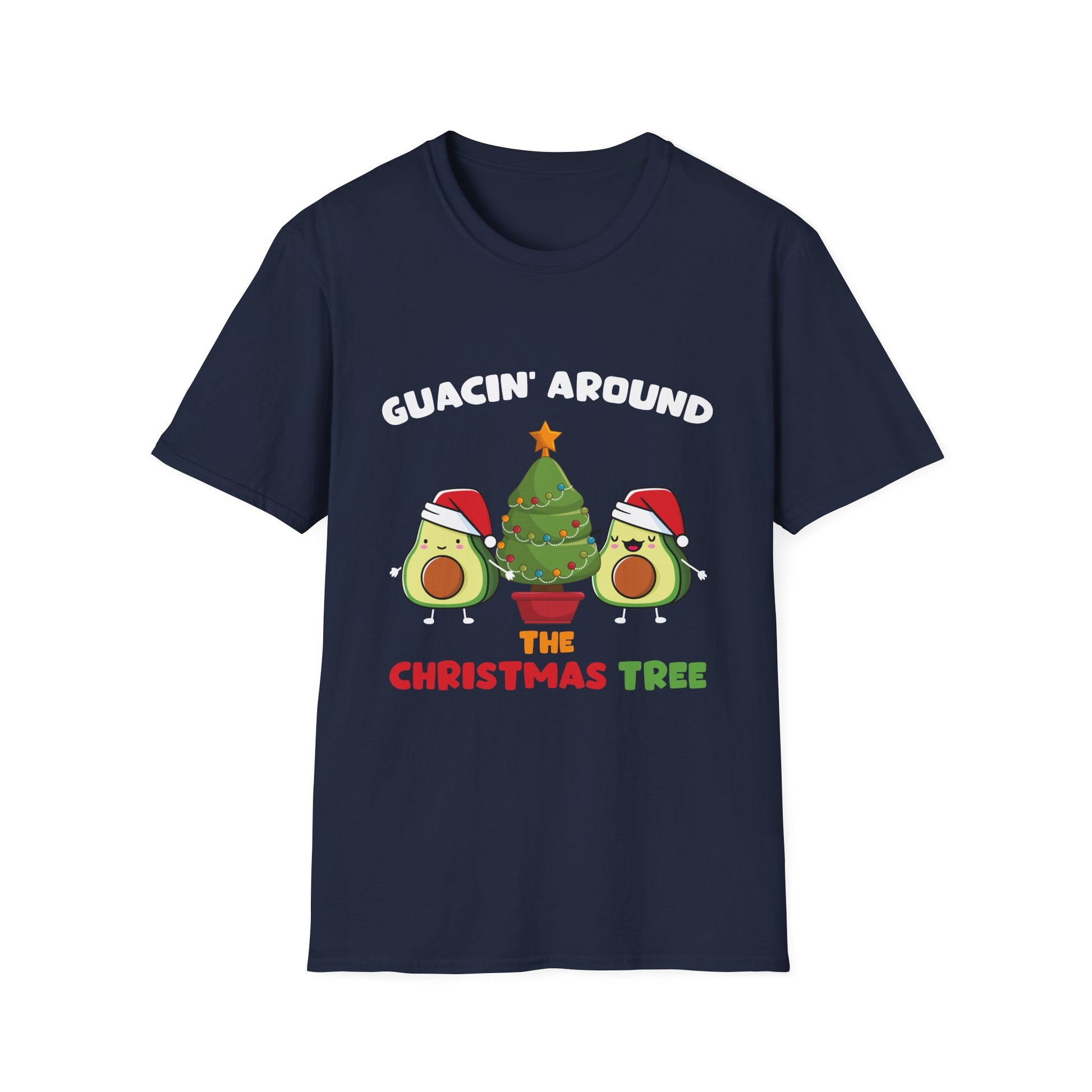 Guacin' Around the Christmas Tree T-Shirt — Funny Avocado Holiday Tee