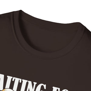 Waiting For Halloween Like T-Shirt — Dancing Skeletons & Pumpkin Halloween Tee