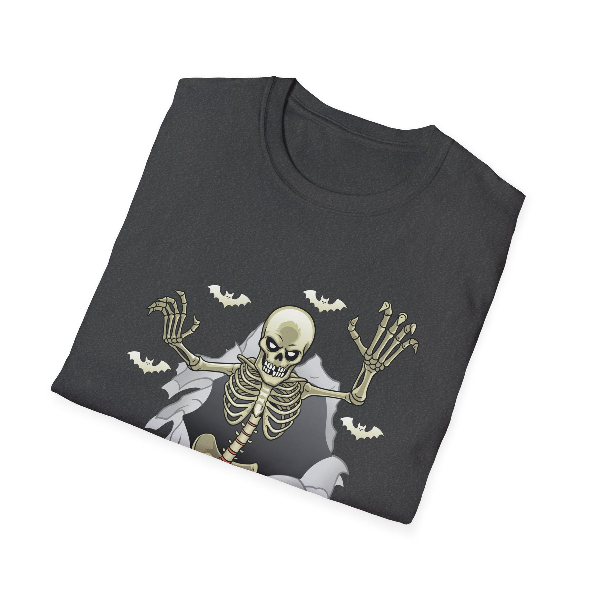 Never Better Skeleton T-Shirt — Funny Halloween Skull Tee