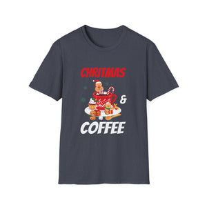 Christmas And Coffee Gingerbread Christmas Unisex T-Shirt
