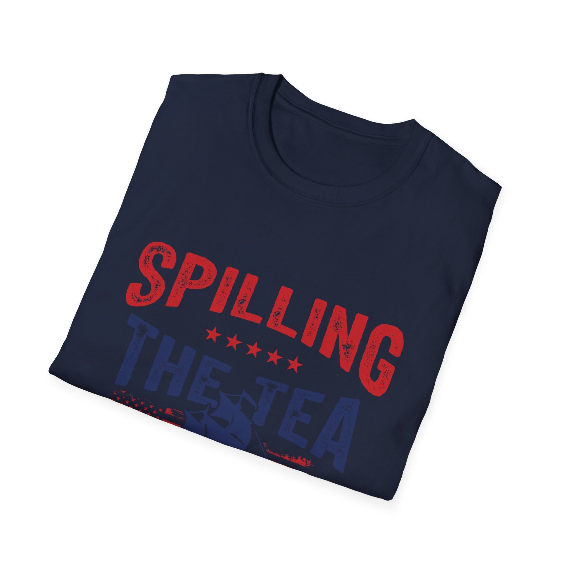 T-Shirt – "Spilling The Tea Since 1773" Patriotic Boston Tea Party Tee