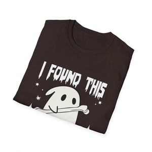 I Found This Humerus Pun Joke Humorous Halloween Costume Unisex T-Shirt