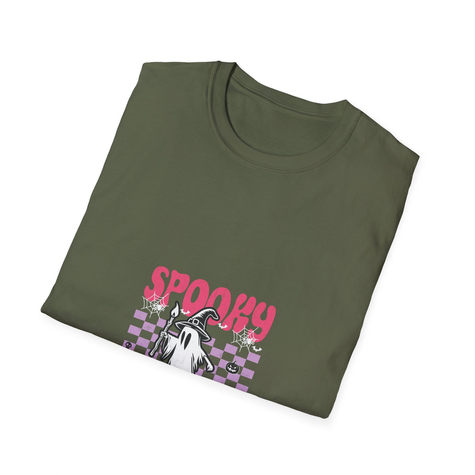 Spooky Counselor T-Shirt — Ghost Graphic Halloween Tee for School Counselors
