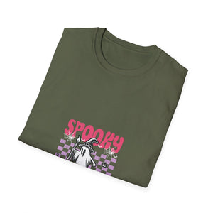 Spooky Counselor T-Shirt — Ghost Graphic Halloween Tee for School Counselors
