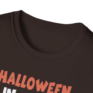 Halloween In The Classroom Teacher Coffee Halloween Costume T-Shirt Unisex Softstyle T-Shirt