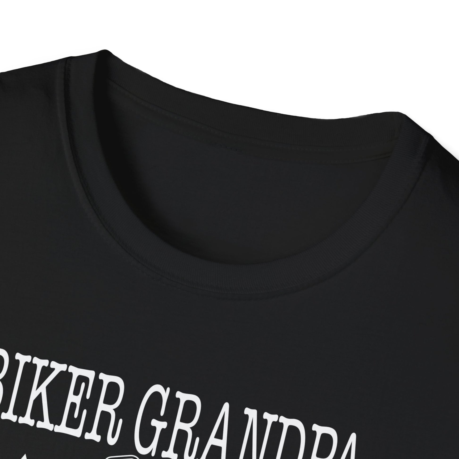 Biker Grandpa Fathers Day Like A Normal Grandpa Motorcycle Unisex T-Shirt