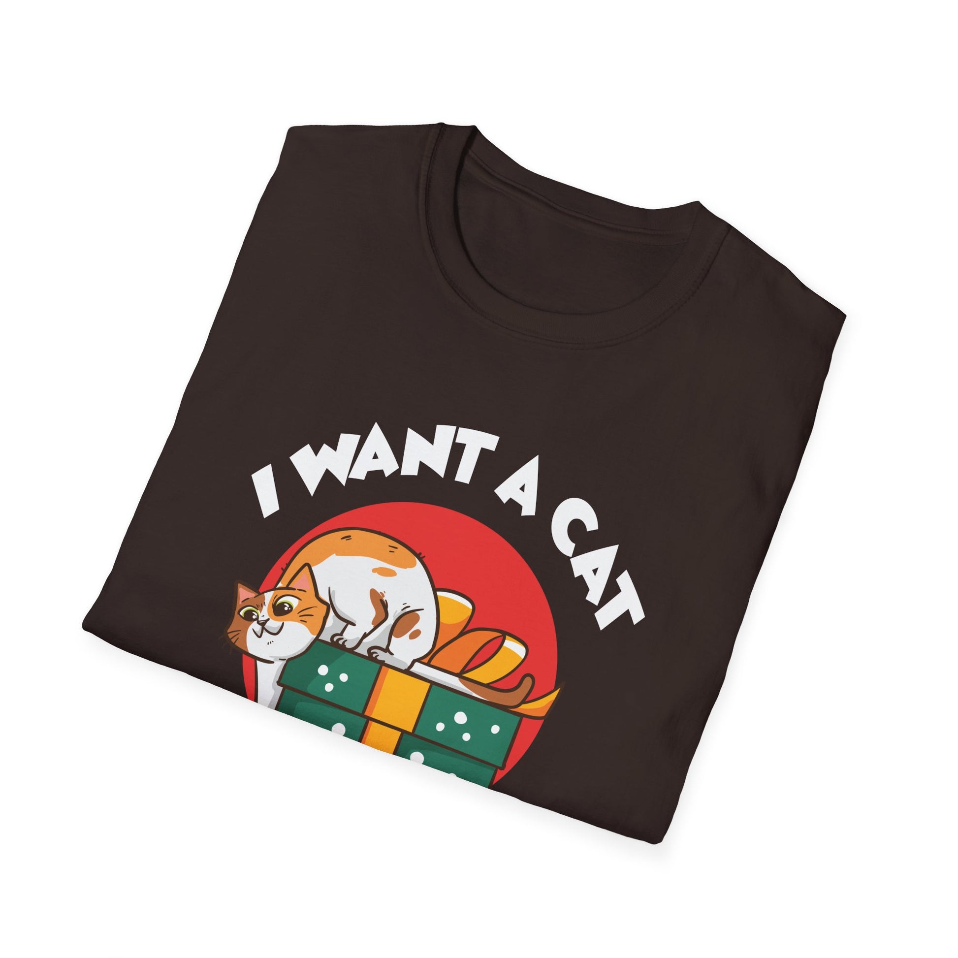 Christmas Cat Cats For All Christmas Cats Unisex T-Shirt