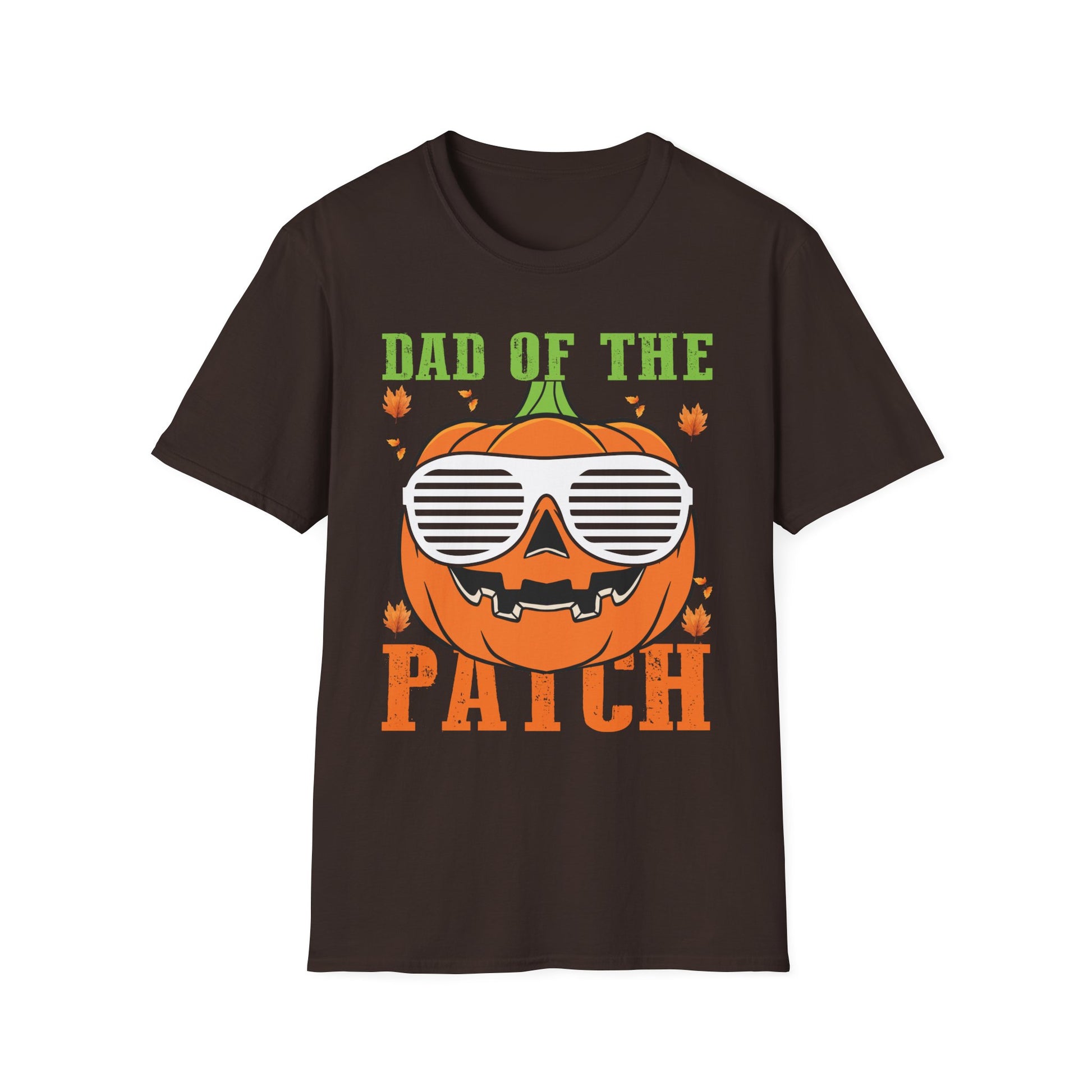 Dad of the Patch T-Shirt — Halloween Pumpkin Dad Tee