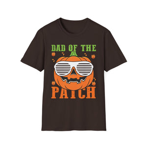 Dad of the Patch T-Shirt — Halloween Pumpkin Dad Tee