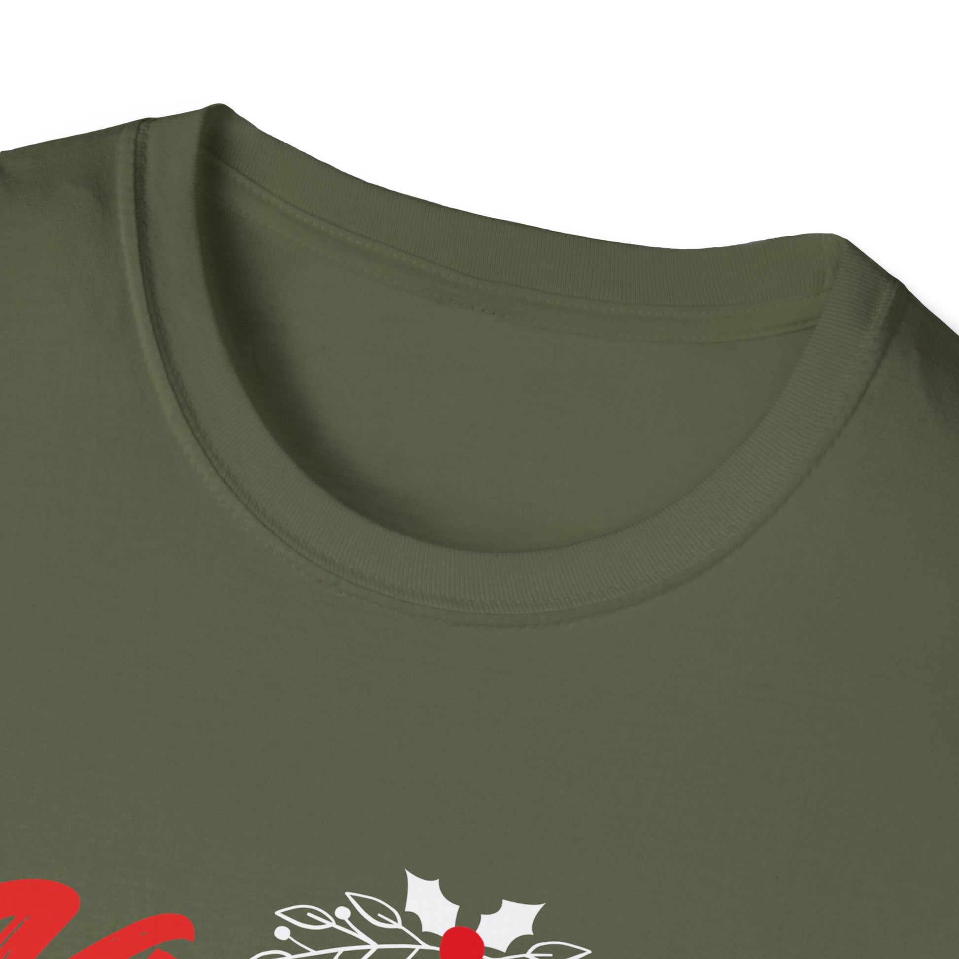 Kiss Me Under The Mistletoe Funny Sexy Christmas Unisex T-Shirt
