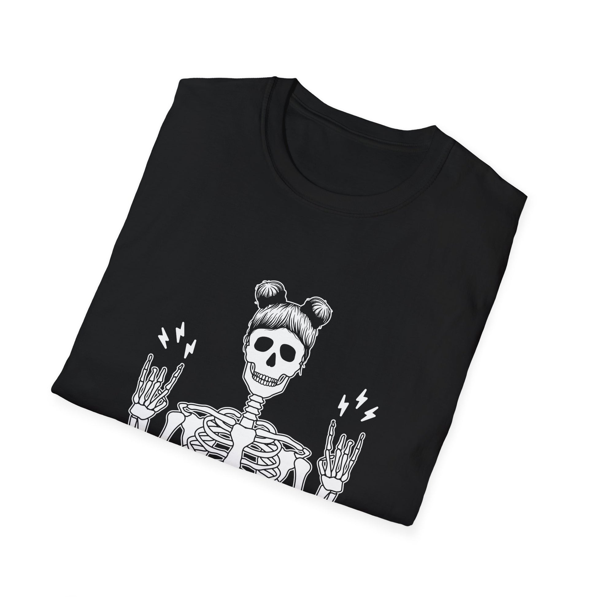 Skeleton "Never Better" Tee — Funny Halloween Skull Shirt