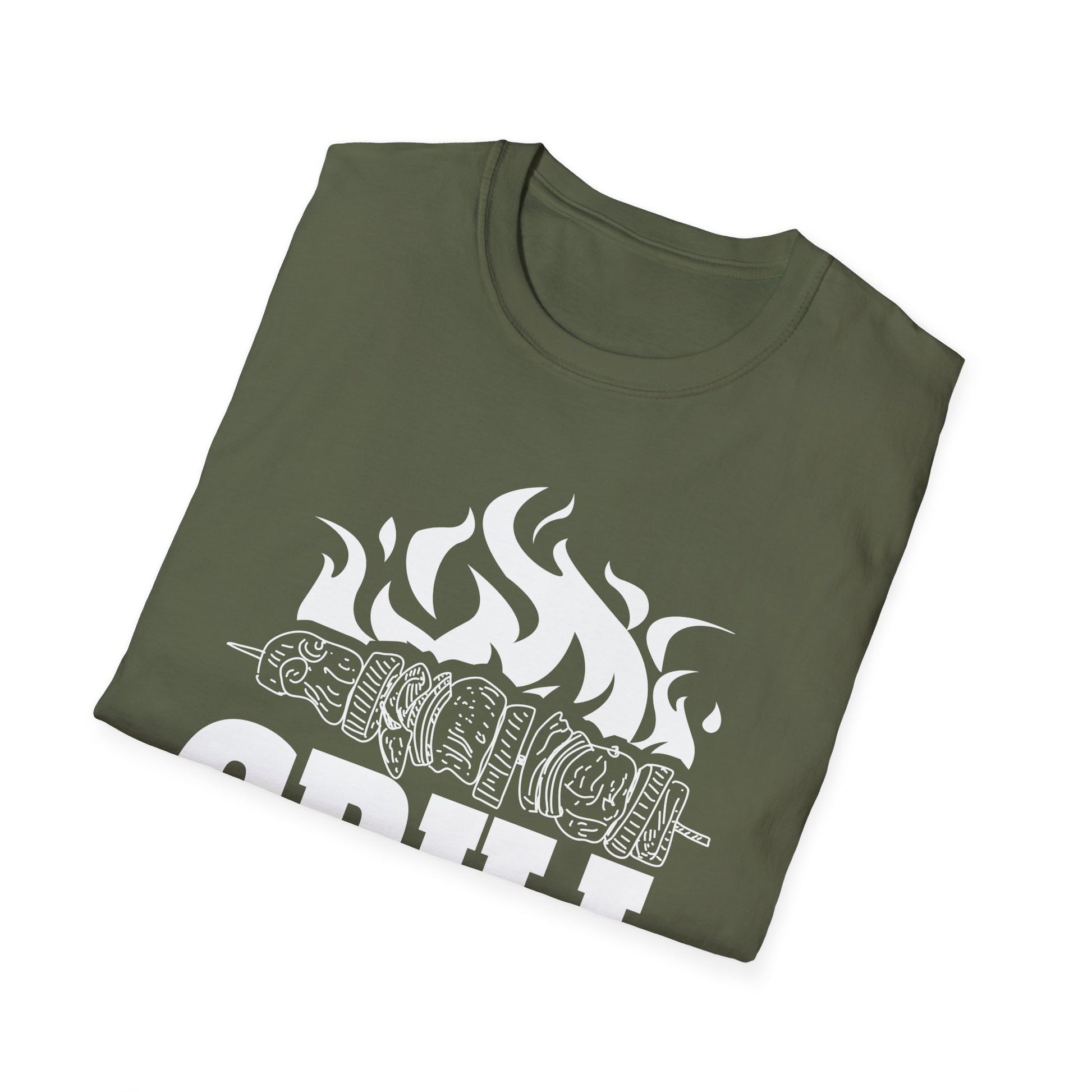 Grill Master T‑Shirt — Patriotic BBQ Grillmaster Tee