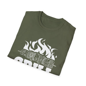 Grill Master T‑Shirt — Patriotic BBQ Grillmaster Tee