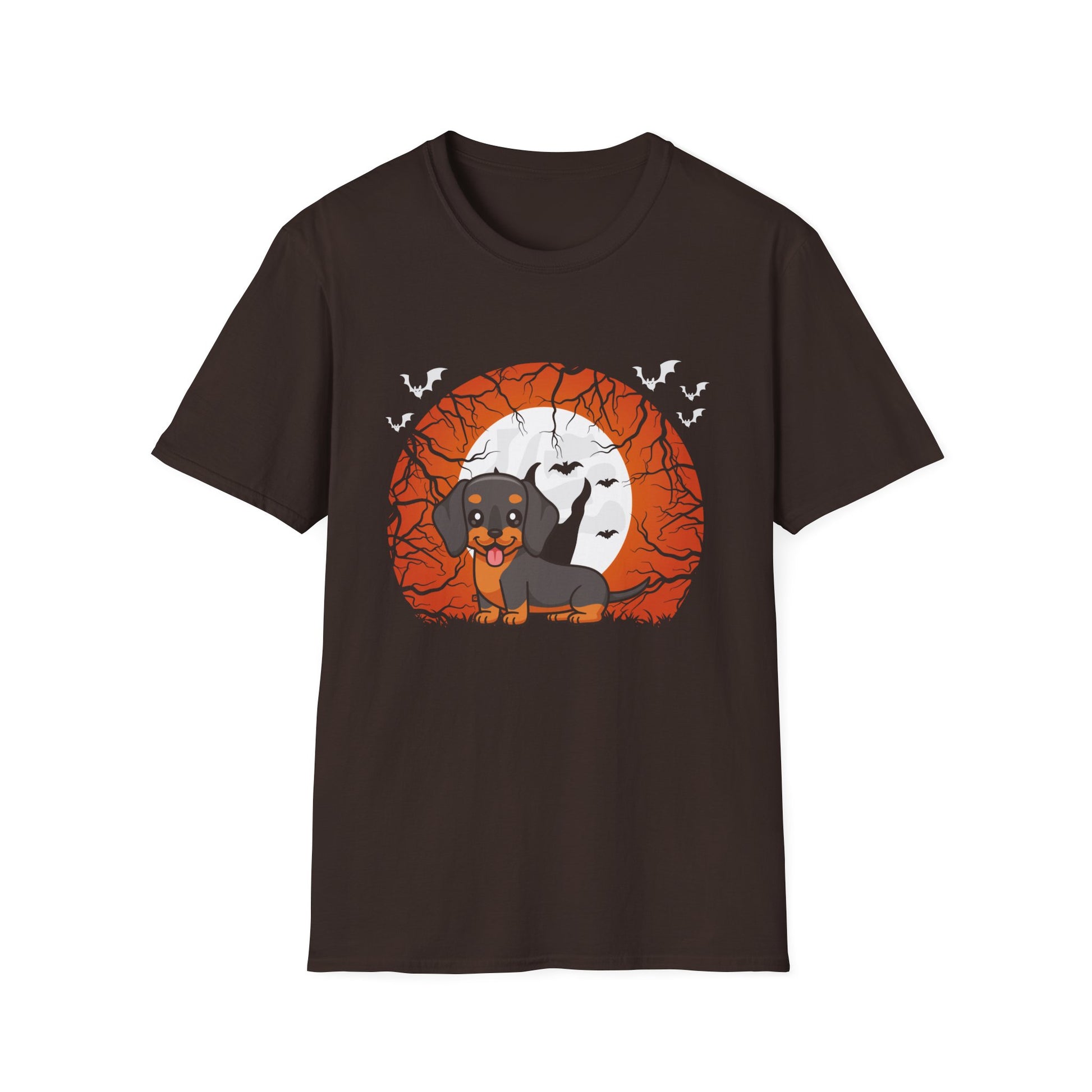 Funny Halloween Dog English Dachshund Halloween Tee