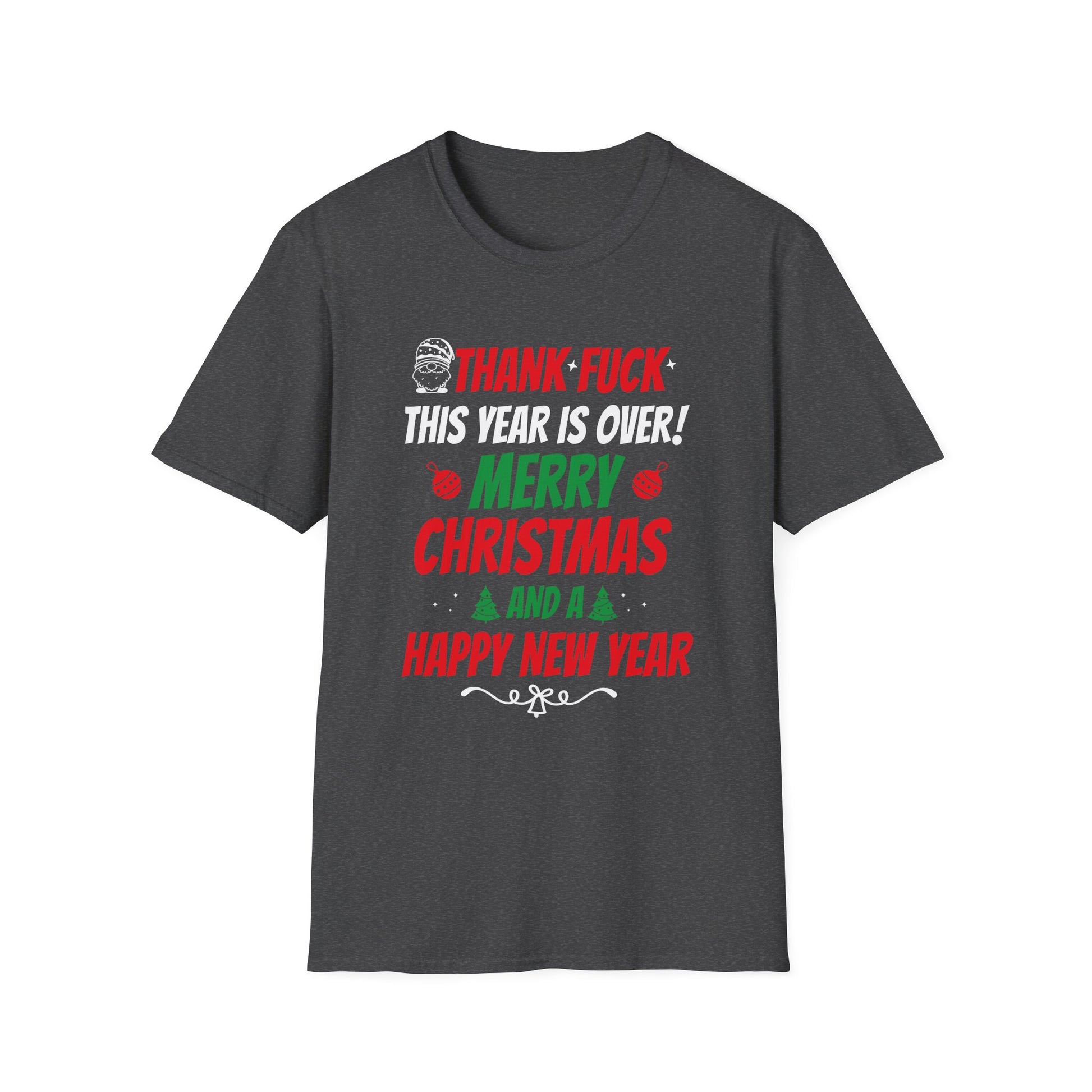 Rude Fluaring Christmas and New Year Unisex T-Shirt