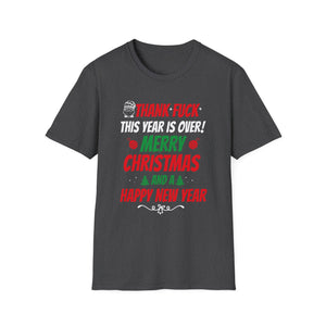 Rude Fluaring Christmas and New Year Unisex T-Shirt
