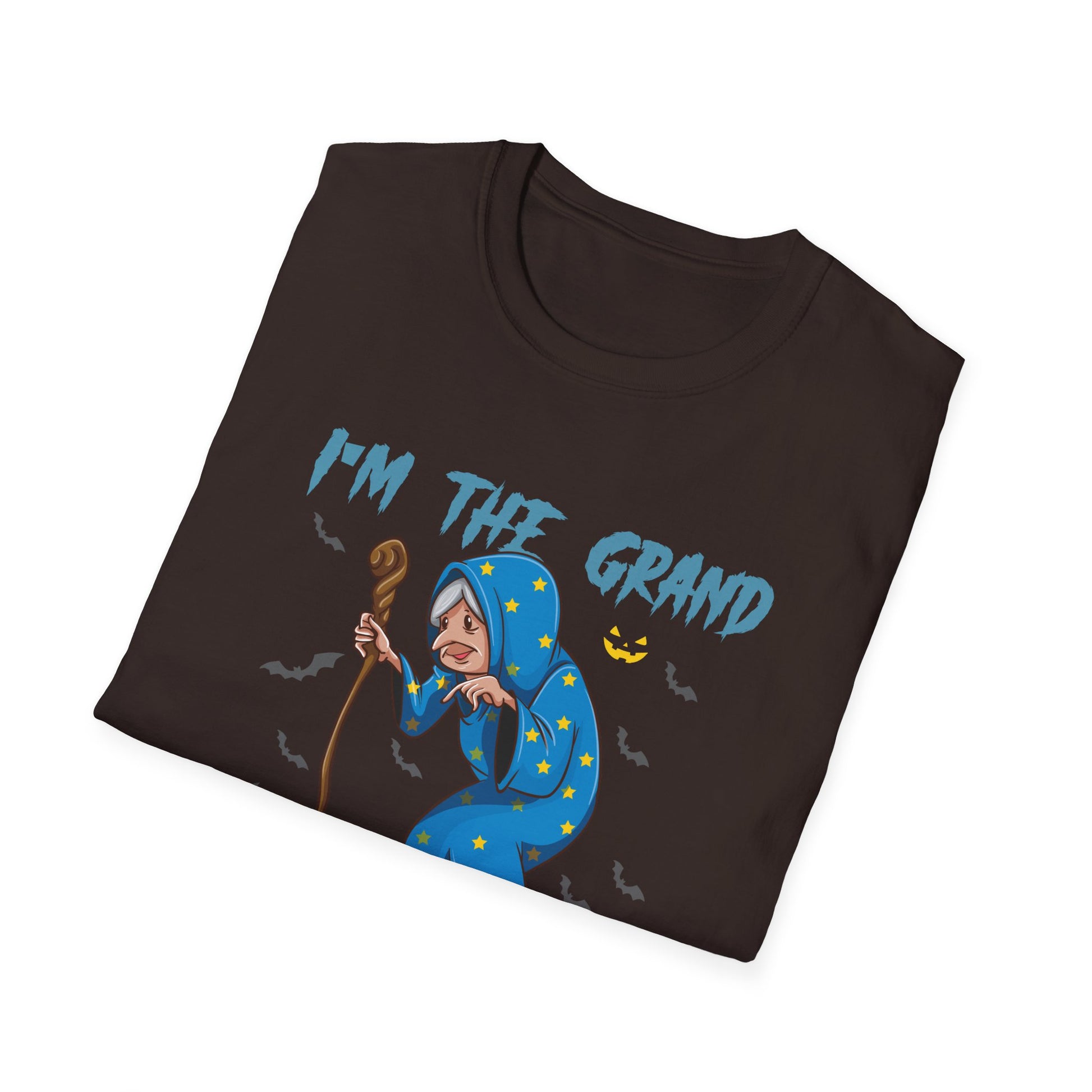 Grand Mummy Halloween T-Shirt — 'I'm the Grand Mummy' Funny Witch Costume Tee