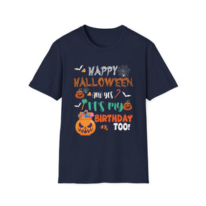 Halloween Birthday T-Shirt – “Happy Halloween and Yes It’s My Birthday Too!”