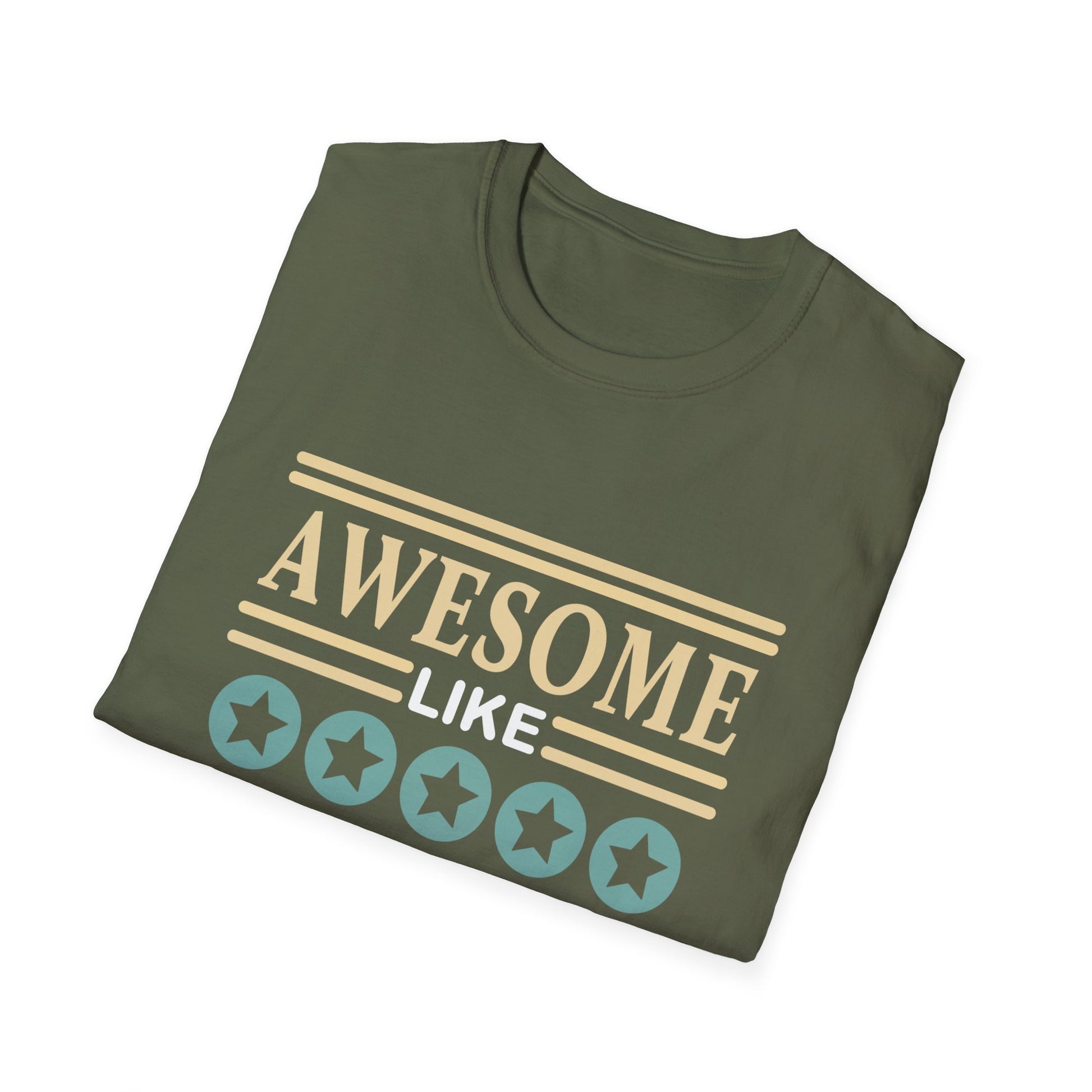 T-Shirt — "Awesome Like My Daughter" Vintage Family Pride Tee