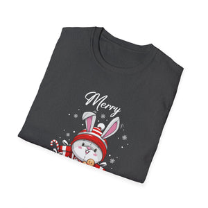 Christmas Bunny  Sweet Christmas Animals  Rabbit Unisex T-Shirt