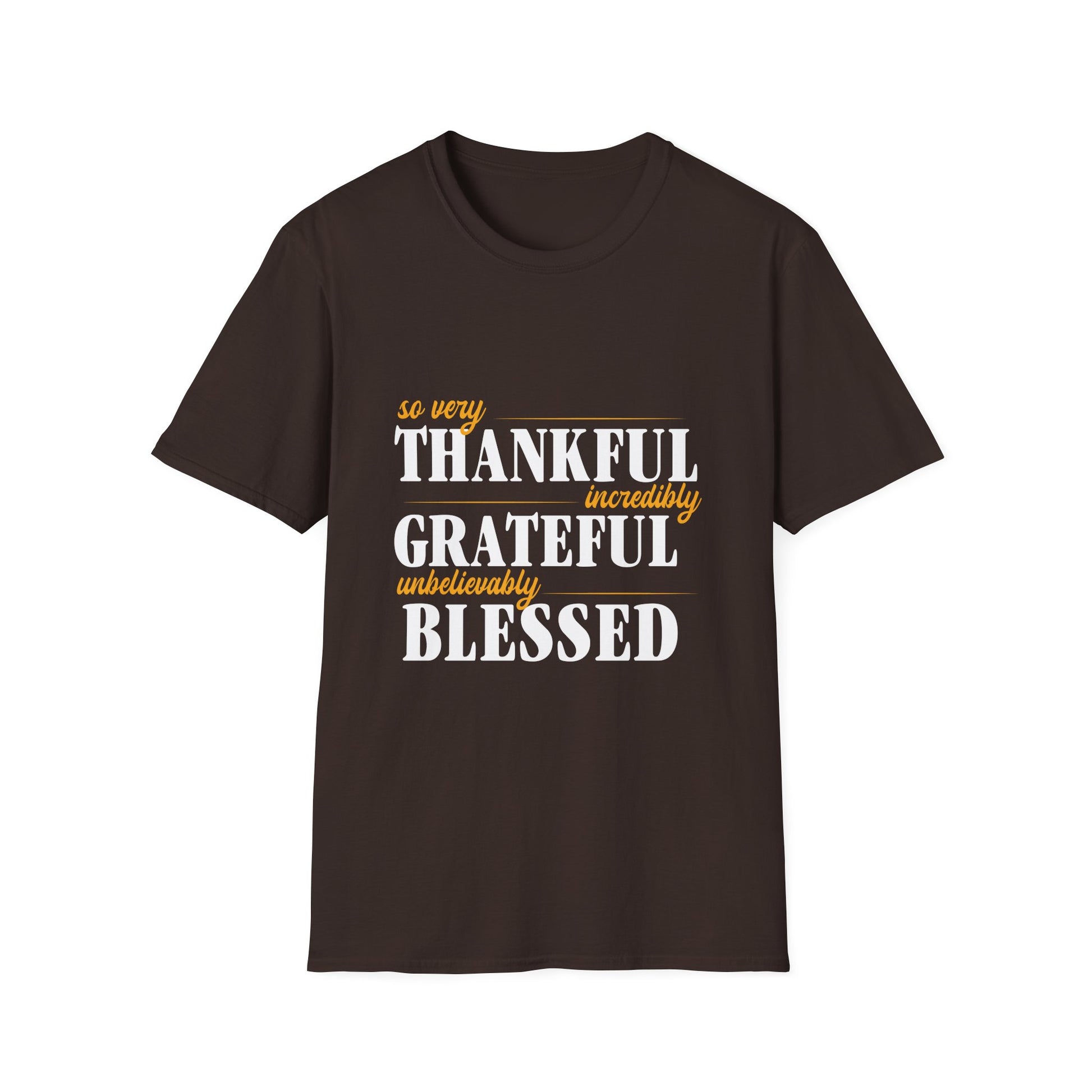 Thankful Grateful Blessed Unisex T-Shirt