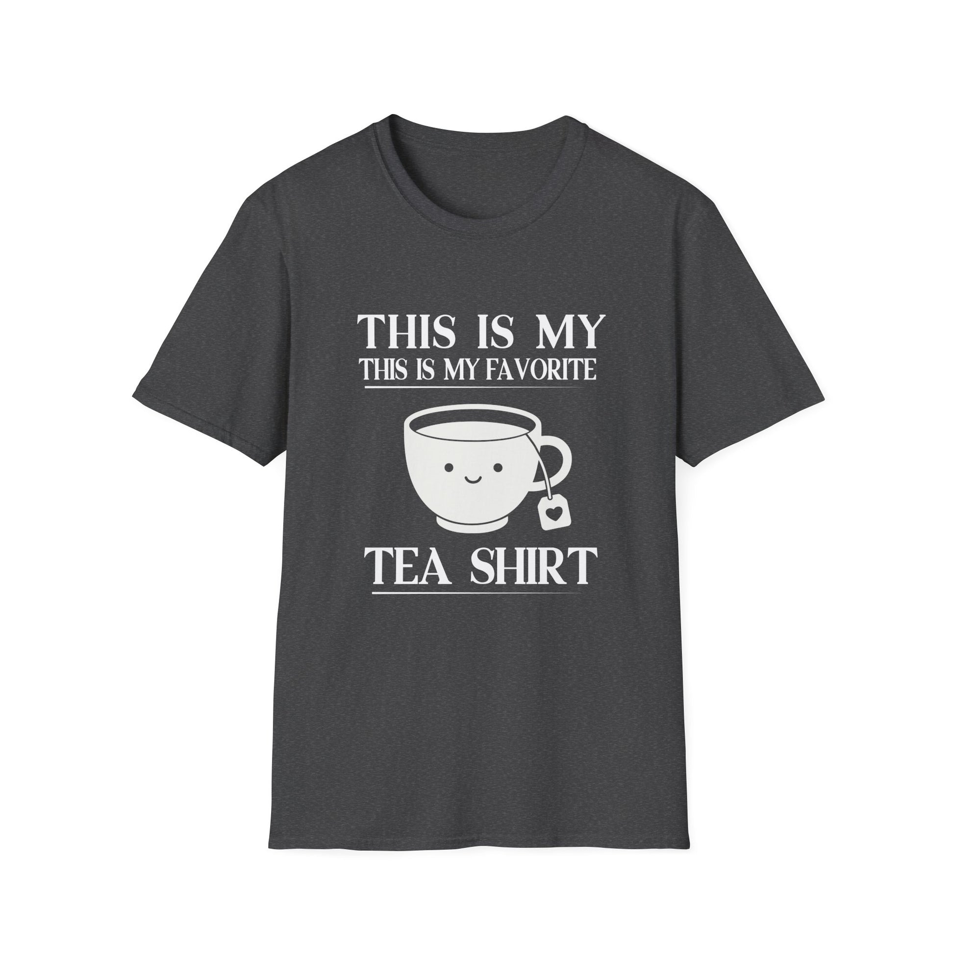 Funny Tea Shirt T-Shirt — "This Is My Favorite Tea Shirt" Cute Tea Cup Tee
