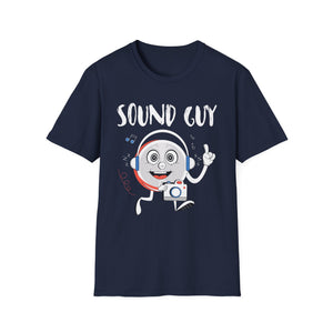 Sound Guy T-Shirt — Funny Audio Engineer Tee with Headphones & Mixer
