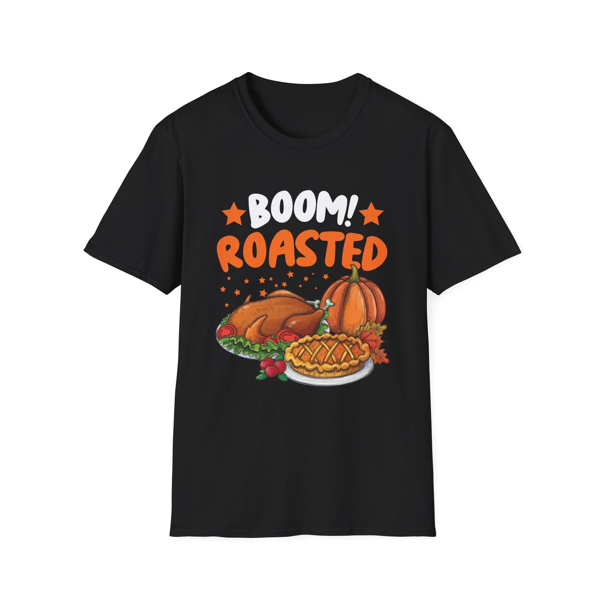Thanksgiving 'Roasted' Turkey & Pumpkin Pie T-Shirt  Unisex T-Shirt