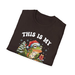 Christmas Frog Pajama Shirt — Funny Holiday T-Shirt