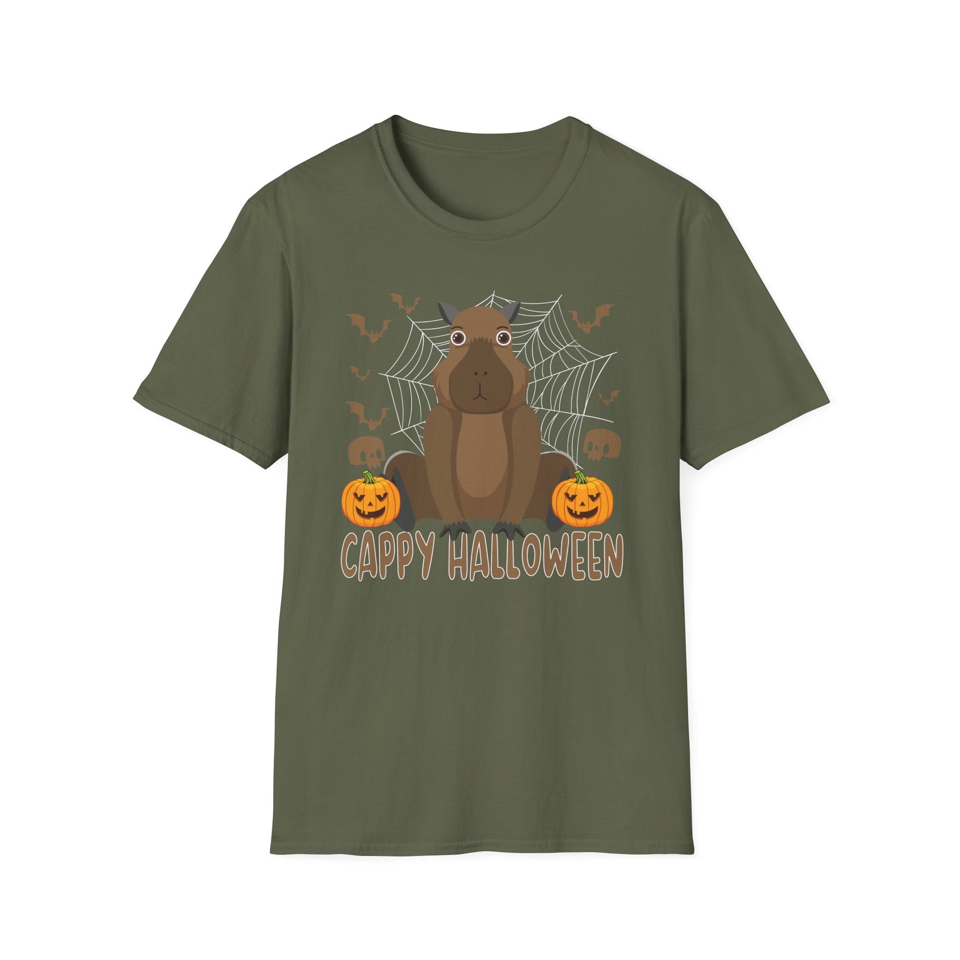 Cappy Halloween Capy Halloween Tee Unisex Softstyle T-Shirt