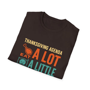 Thanksgiving Agenda T-Shirt — 