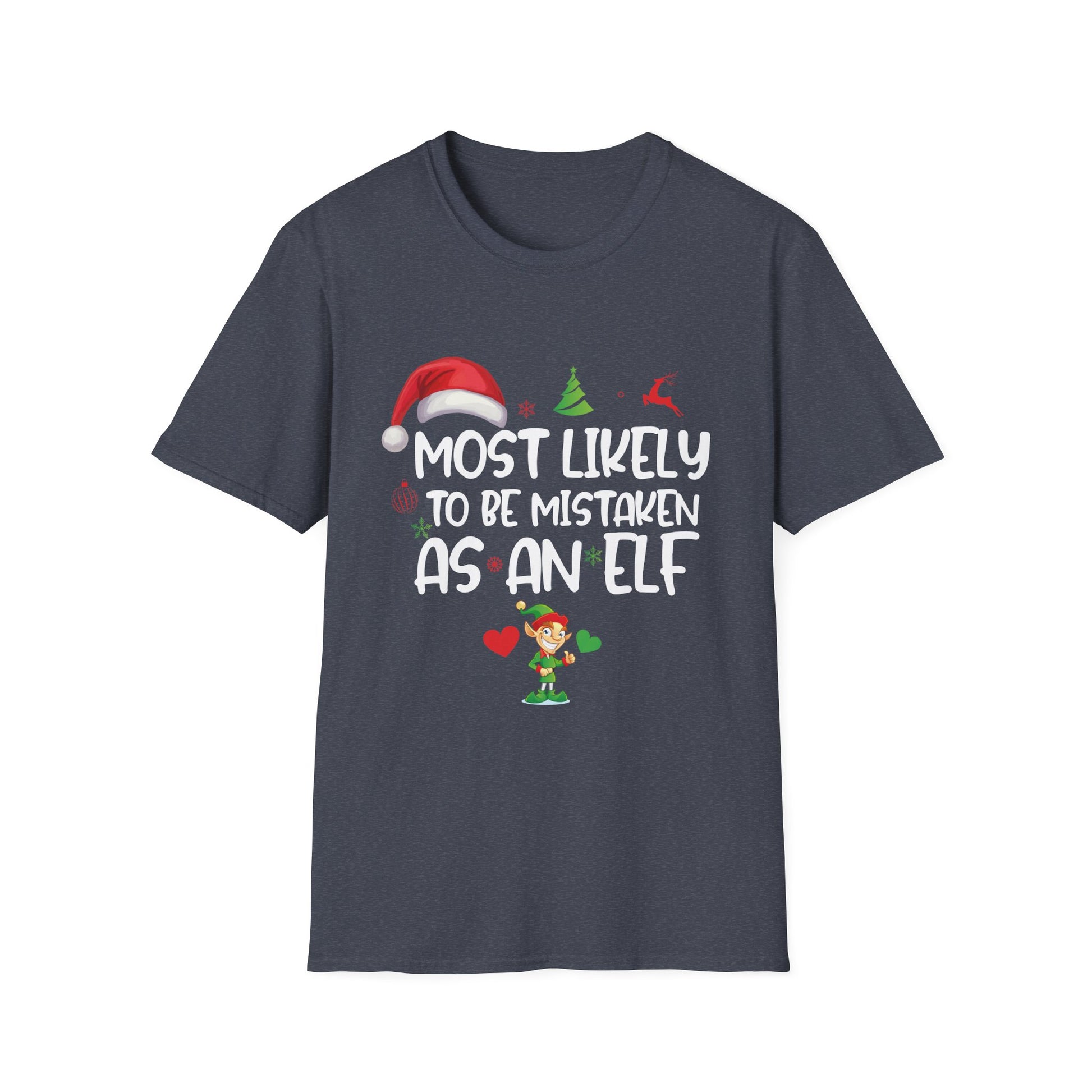 Most Likely To Be Mistaken As An Elf Family Christmas T-Shirt