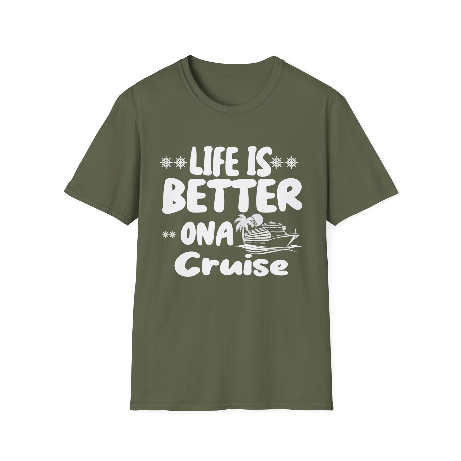 Cruise T-Shirt — "Life Is Better on a Cruise" Vacation Tee
