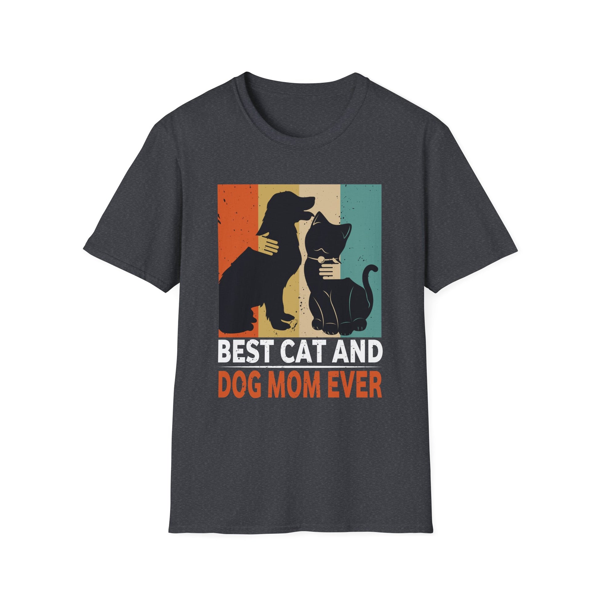 Retro Cat Dog Mom Cat Mama Furmama Puppy Kitty Mothers Day Unisex T-Shirt