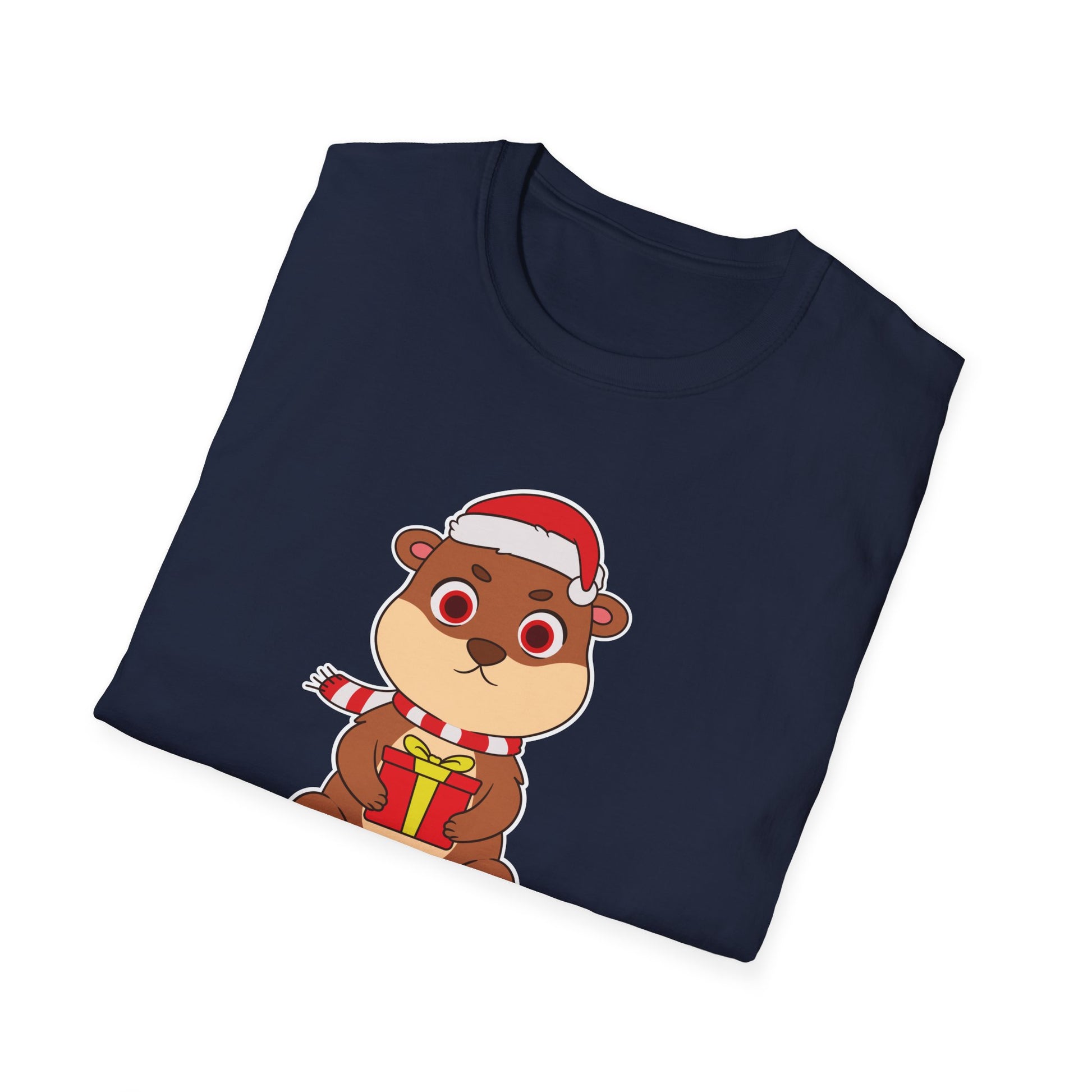 Beaver Christmas Cutie Beaver Christmas T-Shirt Unisex T-Shirt