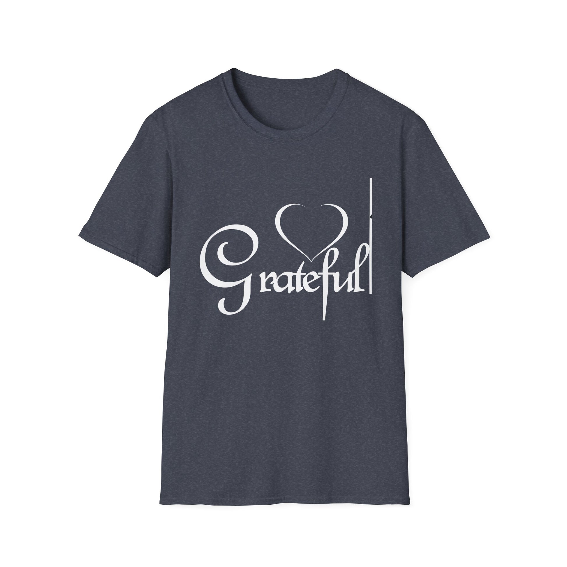 Grateful Heart T-Shirt — Inspirational Thankful Graphic Tee