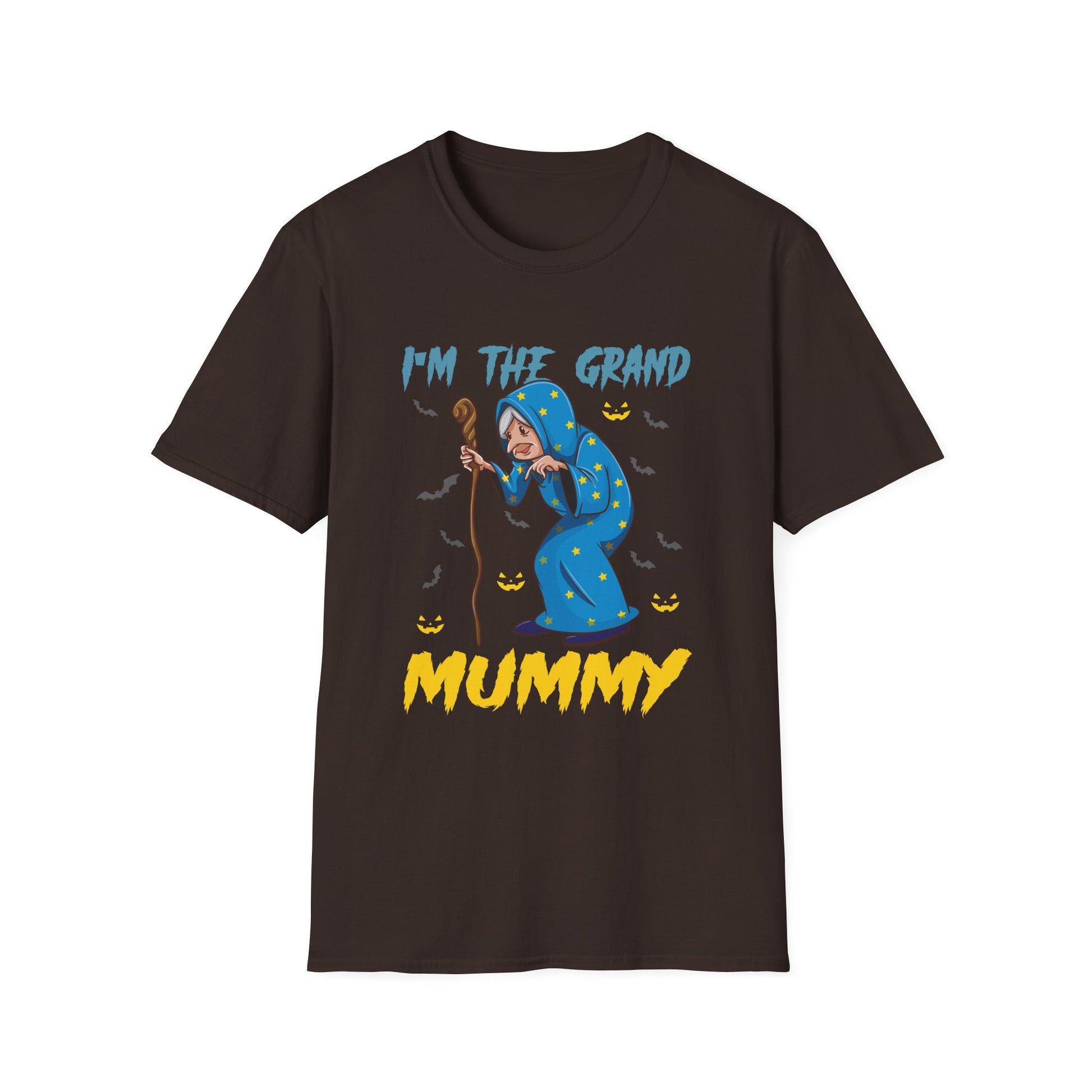 Grand Mummy Halloween T-Shirt — 'I'm the Grand Mummy' Funny Witch Costume Tee