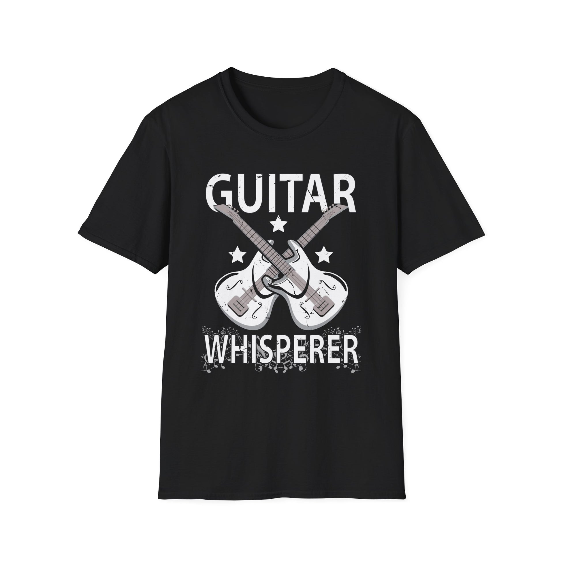 Guitars Whisperer Funny Guitarist Music Lover Unisex T-Shirt