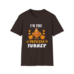 Thanksgiving Princess T-Shirt for Kids