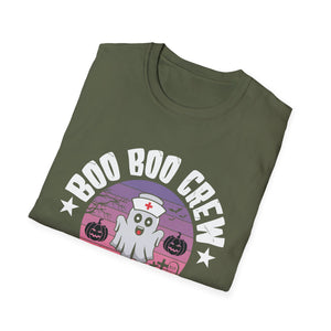 Boo Boo Crew Peds Nurse T-Shirt — Halloween Pediatric Nurse Tee