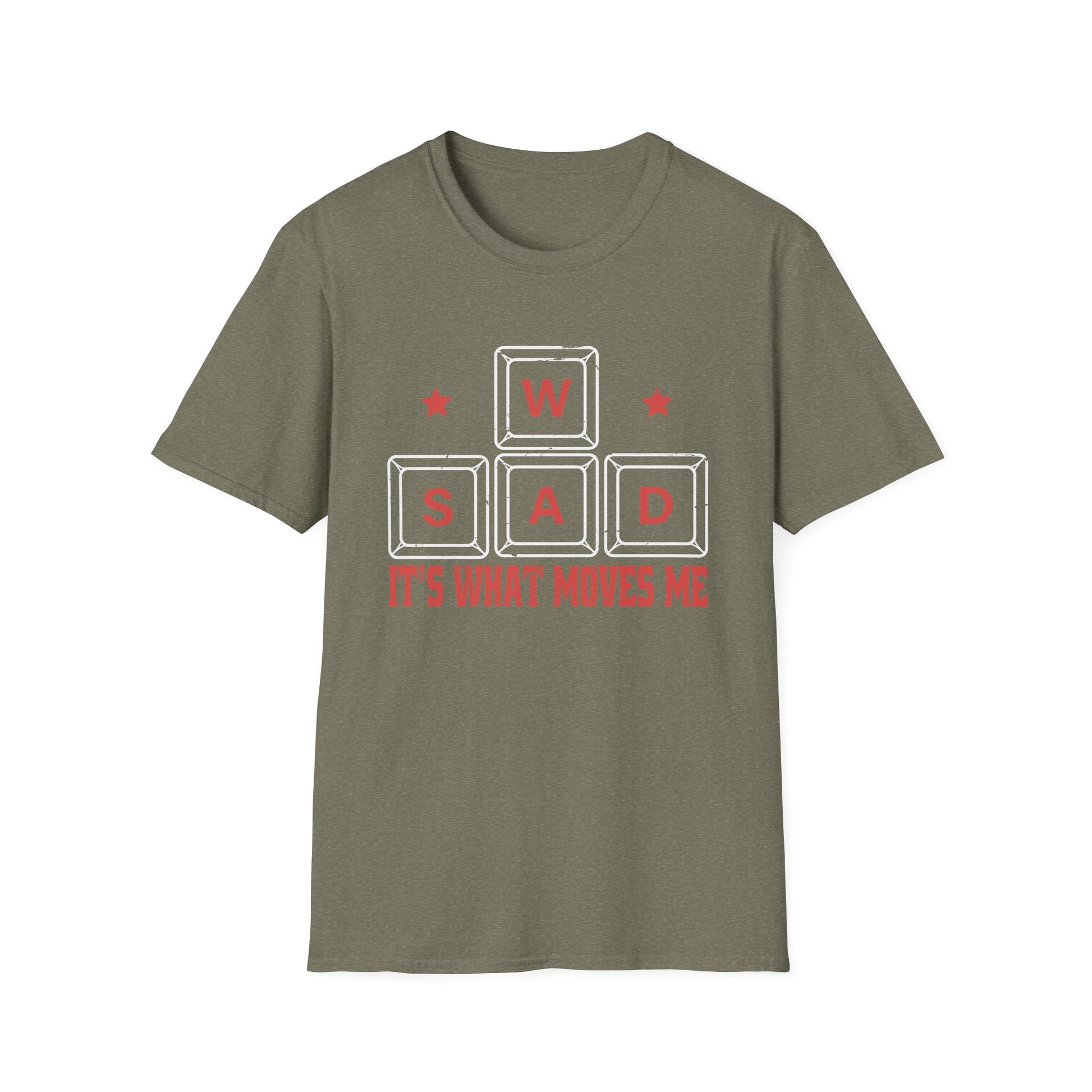 WASD It's What Moves Me - Funny PC Gamer Computer Nerd Unisex T-Shirt