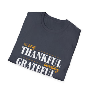 Thankful Grateful Blessed Unisex T-Shirt