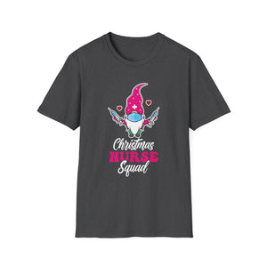 Christmas Nurse squad Funny Christmas Gnome Unisex T-Shirt