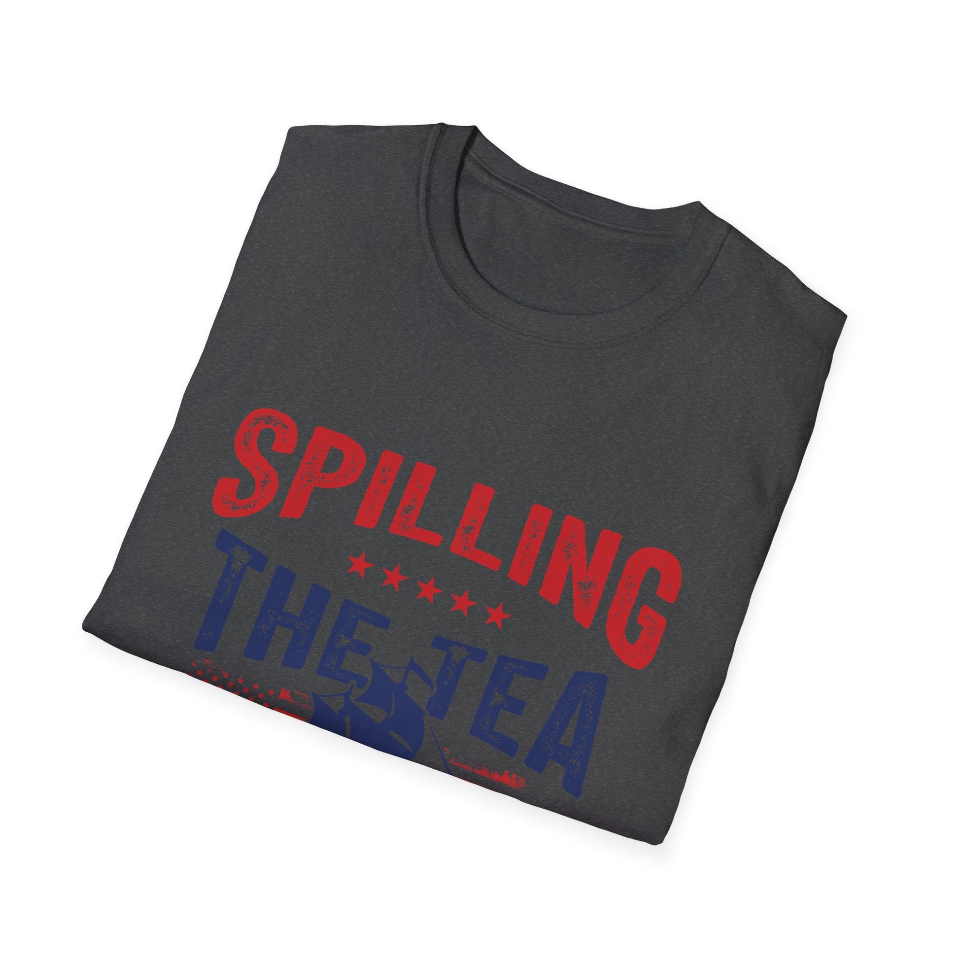 T-Shirt – "Spilling The Tea Since 1773" Patriotic Boston Tea Party Tee